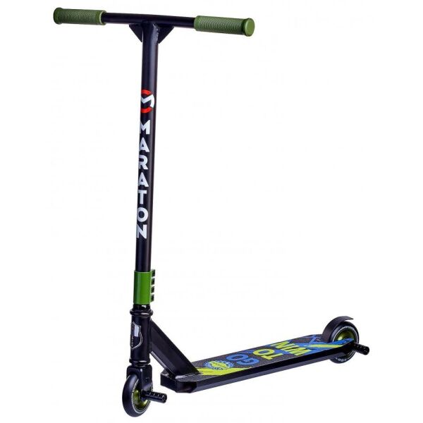 

Самокат трюковый MARATON ACTIVE 100 мм 2 пеги Dark-Green (92759641)