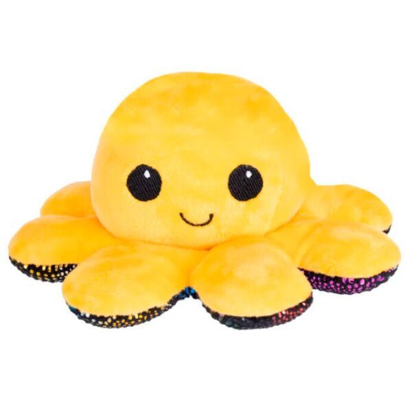

Мягкая игрушка перевертыш Крошка-осьминожка 20 см yellow Fancy BR87258