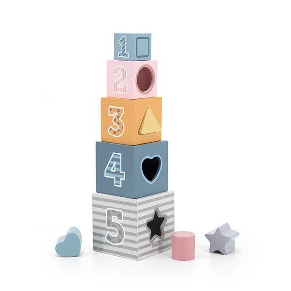 

Кубики Viga Toys PolarB Сортируем и складываем (44016)
