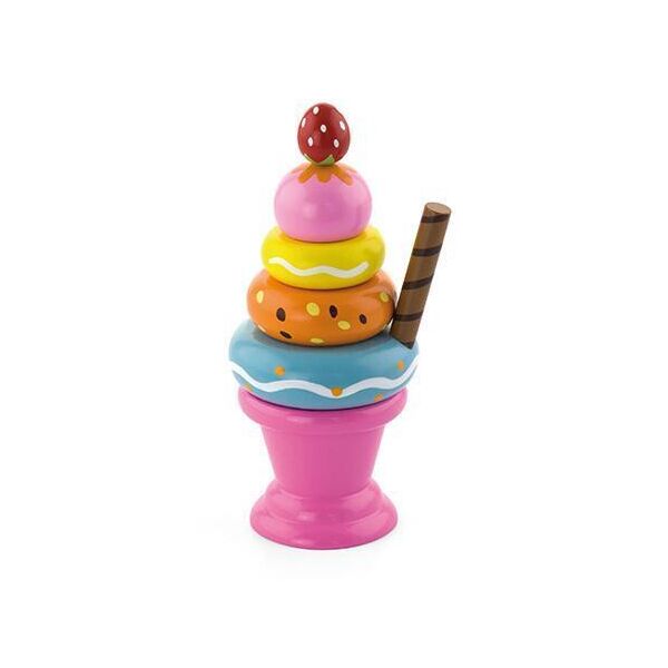 

Игровой набор Viga Toys "Мороженное с фруктами. Клубничка" (51321)