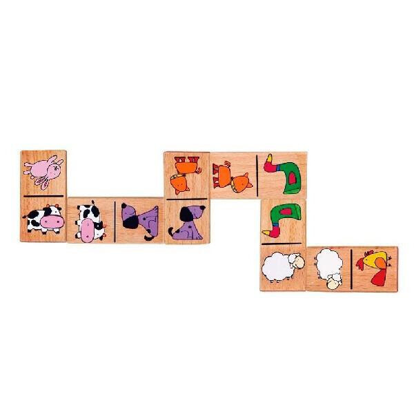 

Настольная игра Viga Toys Домино "Животные" (59622)