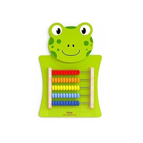 

Игрушка настенная Viga Toys "Лягушка со счетами" (50679)