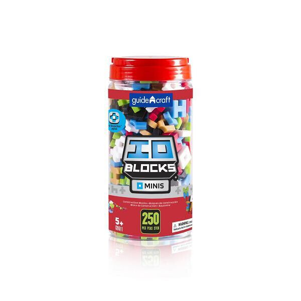 

Конструктор Guidecraft IO Blocks Minis, 250 деталей (G9611)
