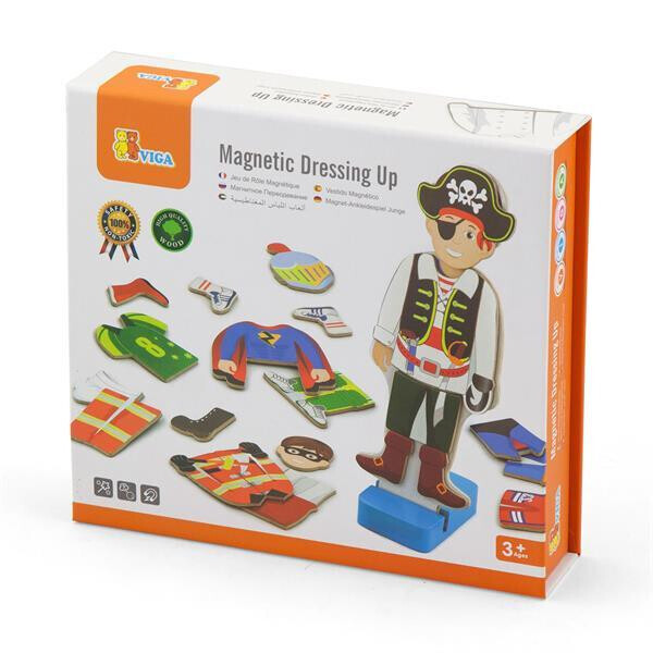 

Игровой набор Viga Toys Гардероб мальчика (50021)