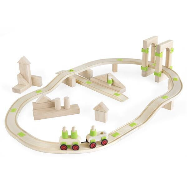 

Игровой набор Guidecraft Block Science Дорога, 55 деталей (G2100R)