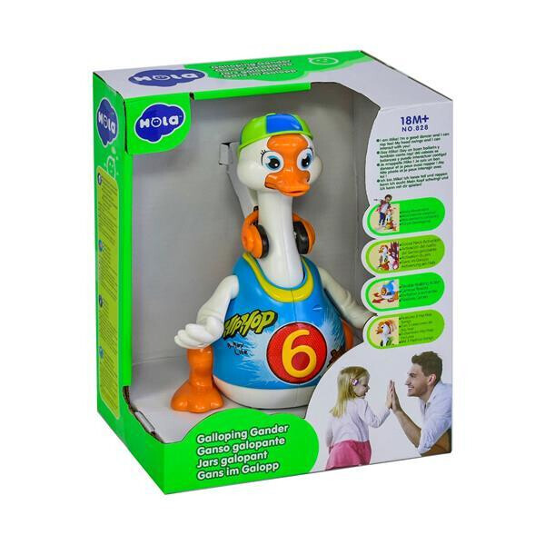 

Игрушка Hola Toys Танцующий гусь (828-blue)