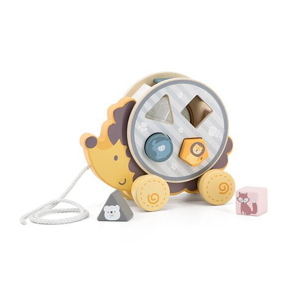 

Каталка-сортер Viga Toys PolarB Ежик (44025)