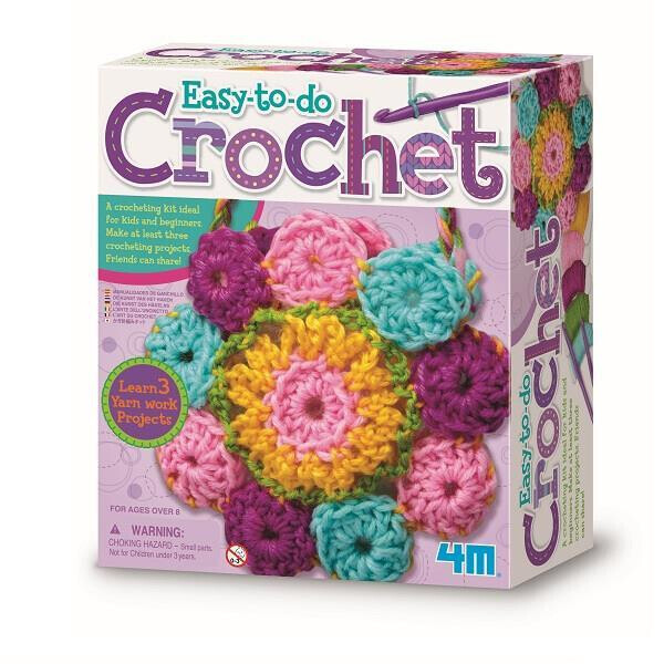 

Набор для творчества 4M Вязание крючком (00-02737)