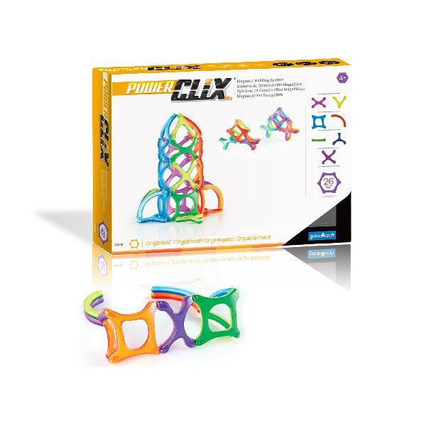 

Конструктор Guidecraft PowerClix Organics, 26 деталей (G9430)