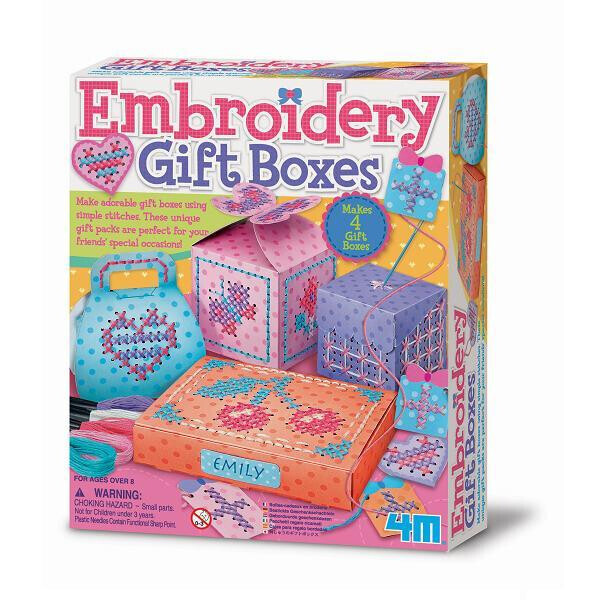 

Набор для творчества 4M Вышитые коробочки (00-04666)