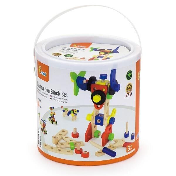 

Набор строительных блоков Viga Toys 68 деталей (50382)