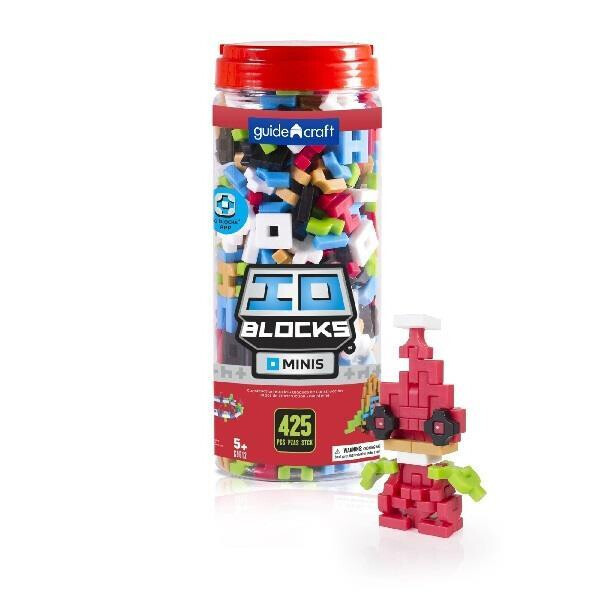 

Конструктор Guidecraft IO Blocks Minis, 425 деталей (G9612)