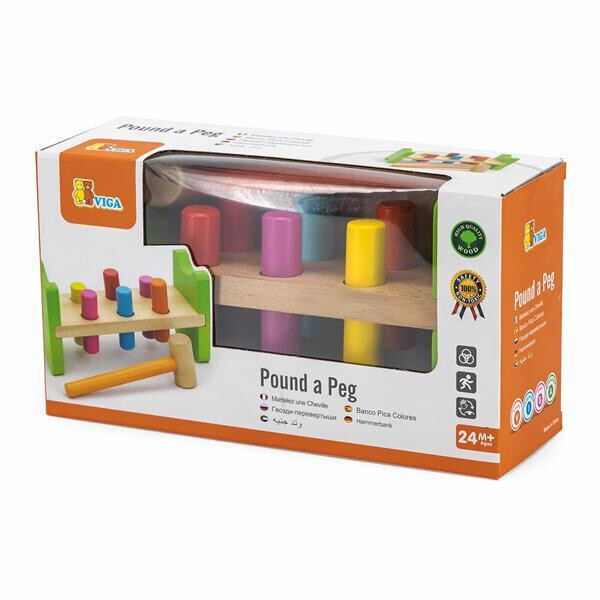

Игровой набор Viga Toys Забей гвоздик (50827)