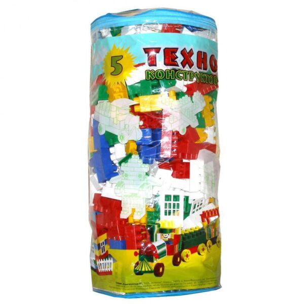 

Конструктор 5 (310 елементів) пластм.