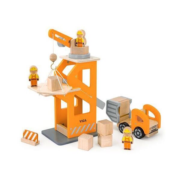 

Игровой набор Viga Toys "Строительная площадка" (51616)