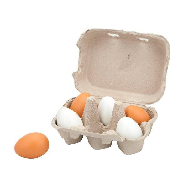 

Игровой набор Viga Toys Лоток с яйцами, 6 шт. (59228)