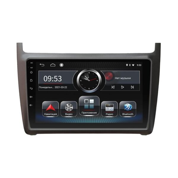 

Штатная магнитола Incar PGA-1078 для Volkswagen Polo 2009+