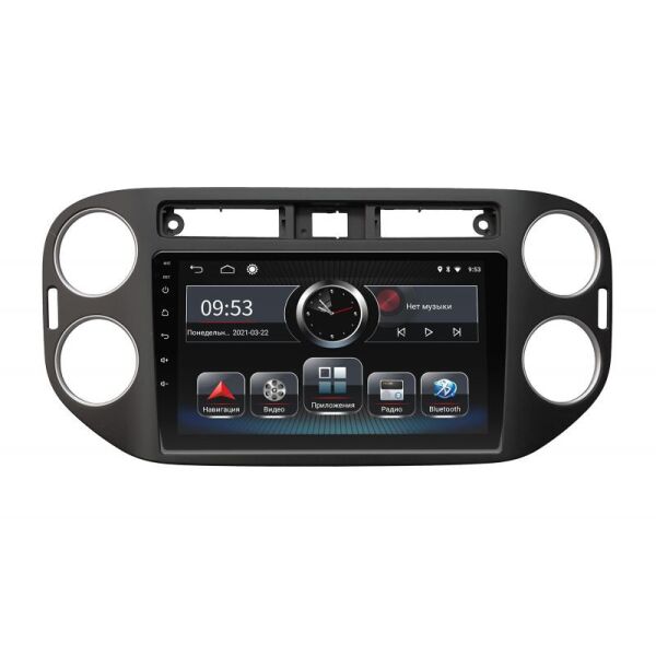 

Штатная магнитола Incar PGA-1077 для Volkswagen Tiguan 2011–2016 Black
