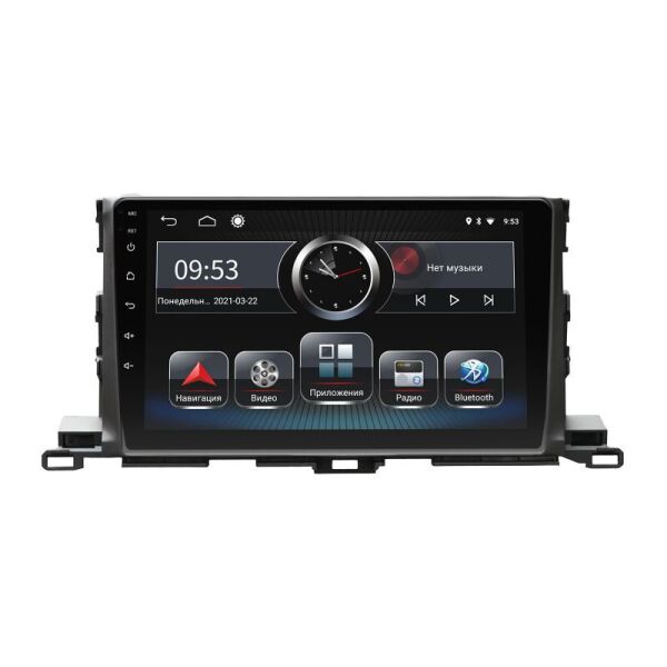 

Штатная магнитола Incar PGA-2313 для Toyota Highlander 2013+