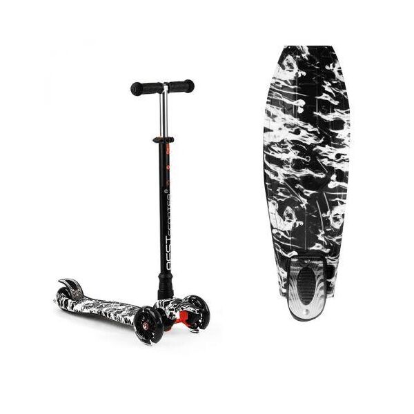 

Самокат четырехколесный "Best Scooter", черно-белый 113-33288
