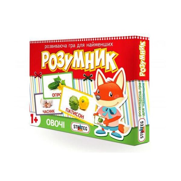 

Развивающая игра "Умник. Овощи" 30302