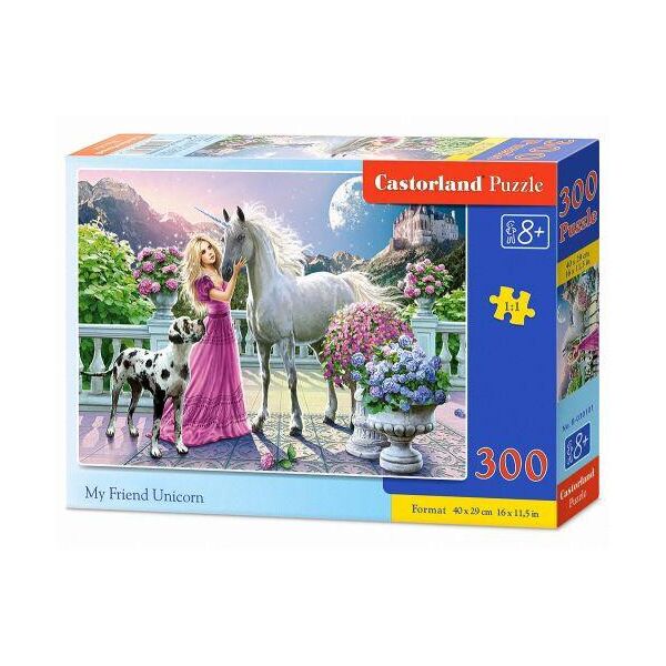 

Пазлы "Мой друг Единорог" (300 элементов) B-030088