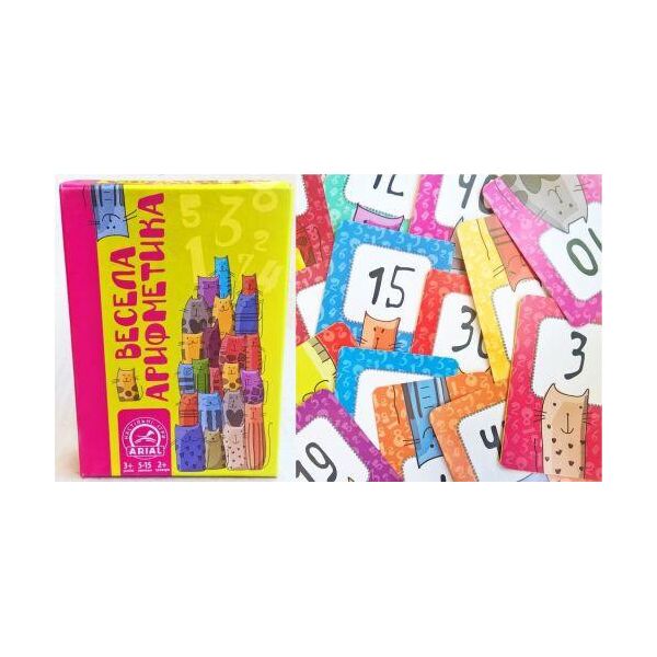 

Настольная игра "Весёлая арифметика" (укр) 37395