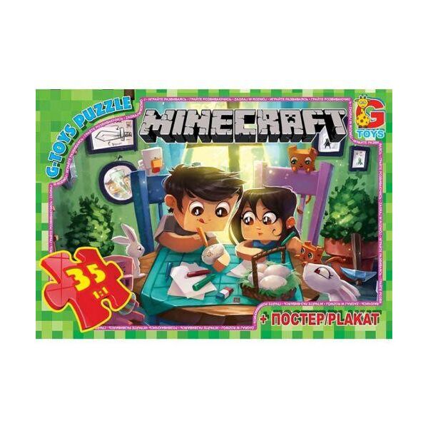 

Пазлы "Minecraft: Пасха", 35 эл MC777