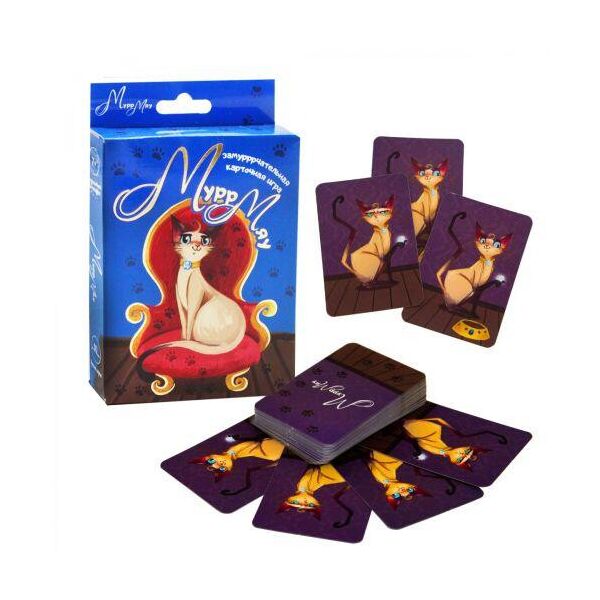 

Карточная игра "Мур Мяу" (рус) 30905