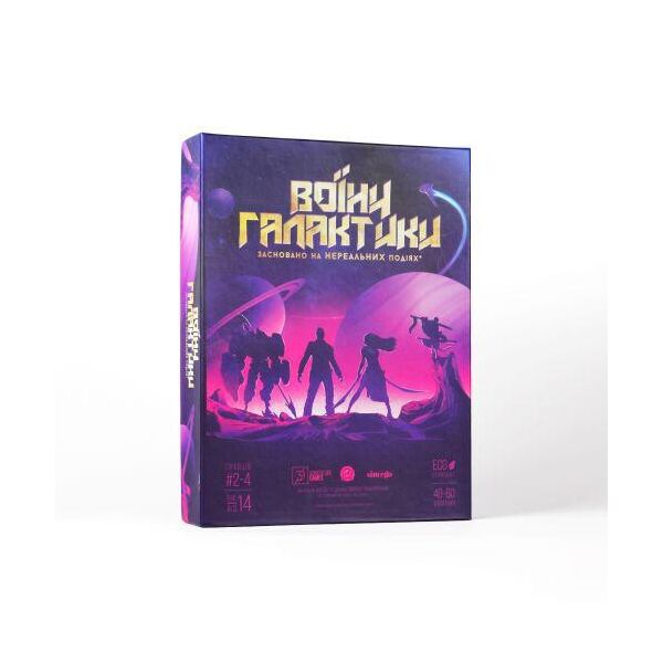 

Настольная игра "Воины Галактики" 57089