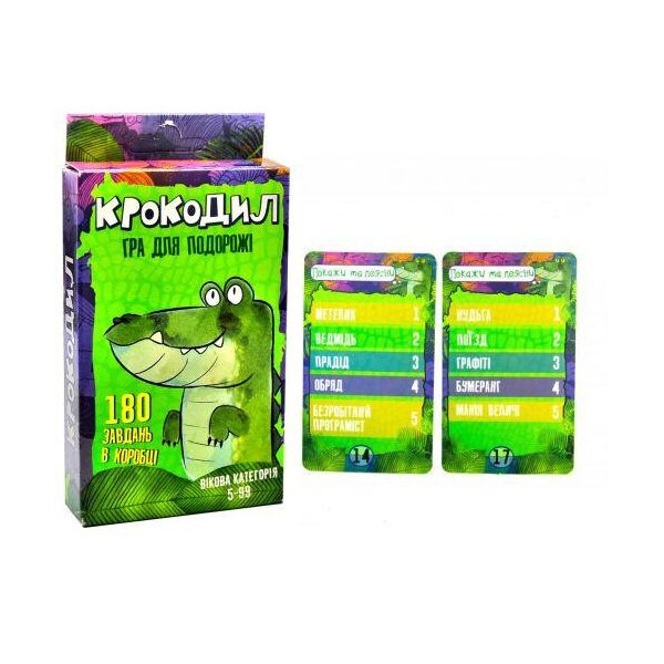 

Карточная игра "Крокодил" 30557