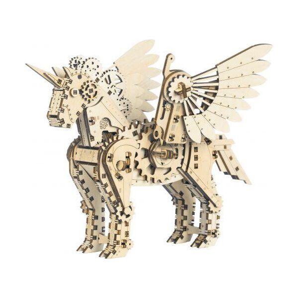 

Деревянный конструктор "Mechanical Unicorn", 140 эл. 10604