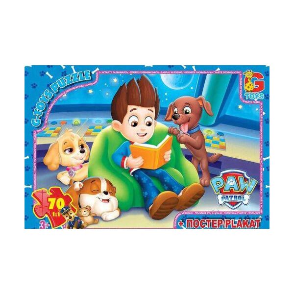

Пазлы "Щенячий патруль: сказка на ночь", 70 эл PW0837