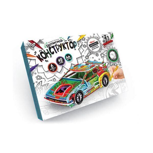 

Расписной конструктор "Автомобиль" 3DK-01-06