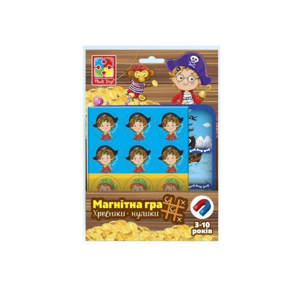 

Магнитная игра "Крестики-нолики: Пираты" (укр) VT3703-06