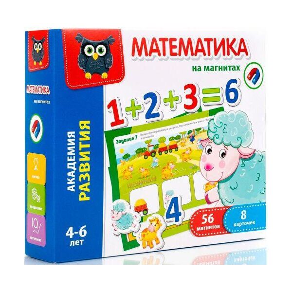 

Развивающая игра "Математика на магнитах" (рус) VT5411-02