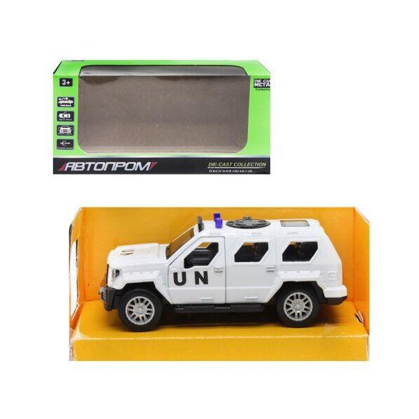 

Машинка "Battle Arsenal Car" из серии "Автопром", белый 7885