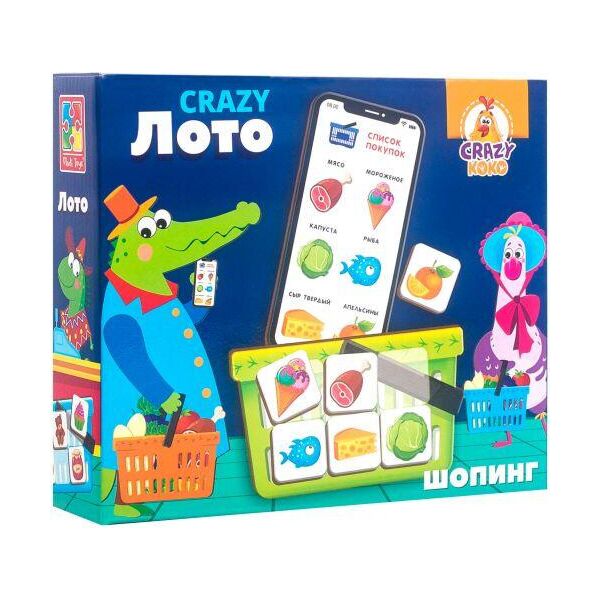 

Настольная игра Crazy лото VT8055-03