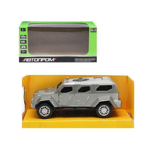 

Машинка "Battle Arsenal Car" из серии "Автопром", серебристый 7884