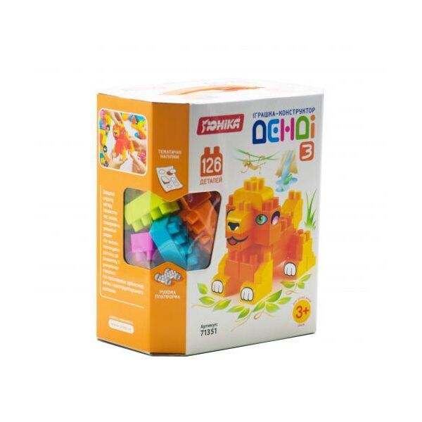 

Игрушка конструктор "Денди 3", 126 дет 1351