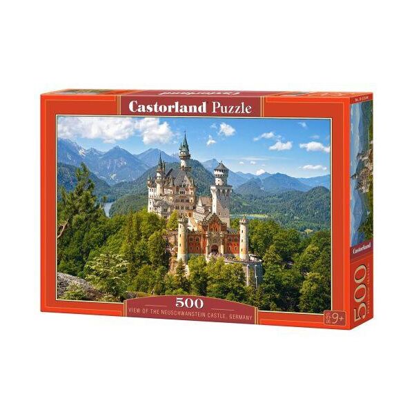 

Пазлы "Вид на замок Нойшванштайн, Германия", 500 элементов B-53544