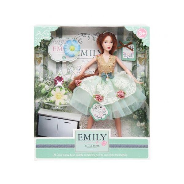 

Кукла "Emily Fashion Classics" с цветами QJ088B