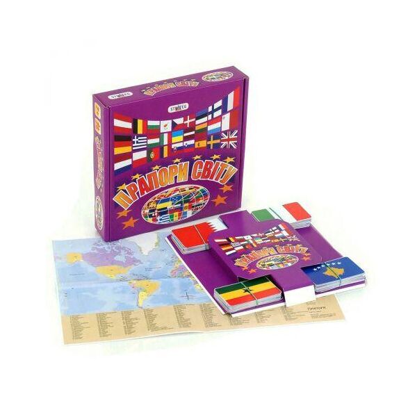 

Настольная игра "Флаги мира" (укр) 648
