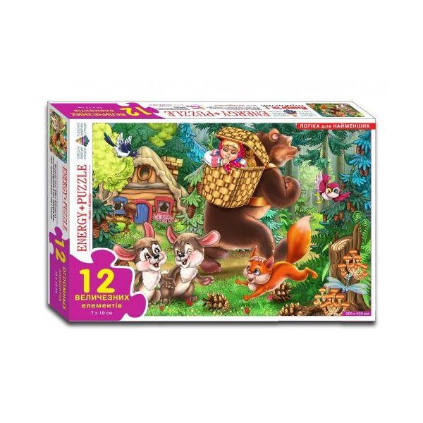 

Игра - пазл "Маша и медведь" 12 элементов 82067
