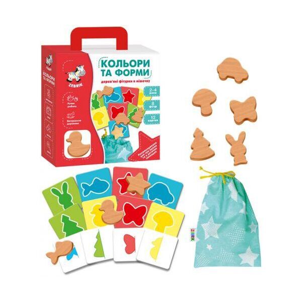 

Настольная игра "Фигуры в мешочке" ZB2001-01