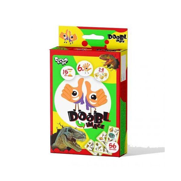 

Настольная игра "Doobl Image, Dino", рус DBI-02-05