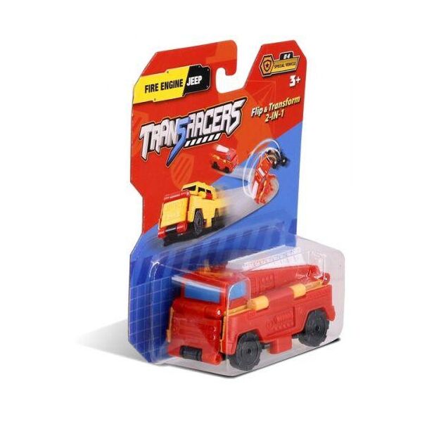 

Машинка трансформер 2 в 1 "Trans Racers", пожарная машина и джип YW463875-05