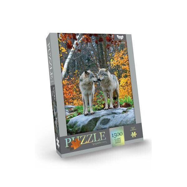 

Пазлы "Волки", 1500 эл С1500-04-09