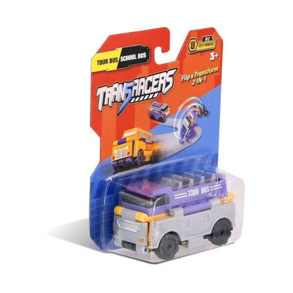

Машинка трансформер 2 в 1 "Trans Racers", туристический и школьный автобус YW463875-10