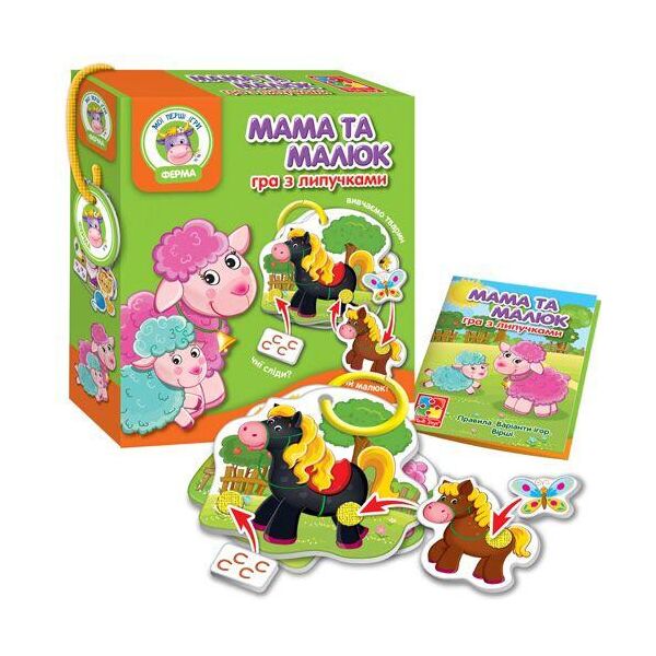 

Игра с липучками "Мама и малыш: Ферма" VT1310-04